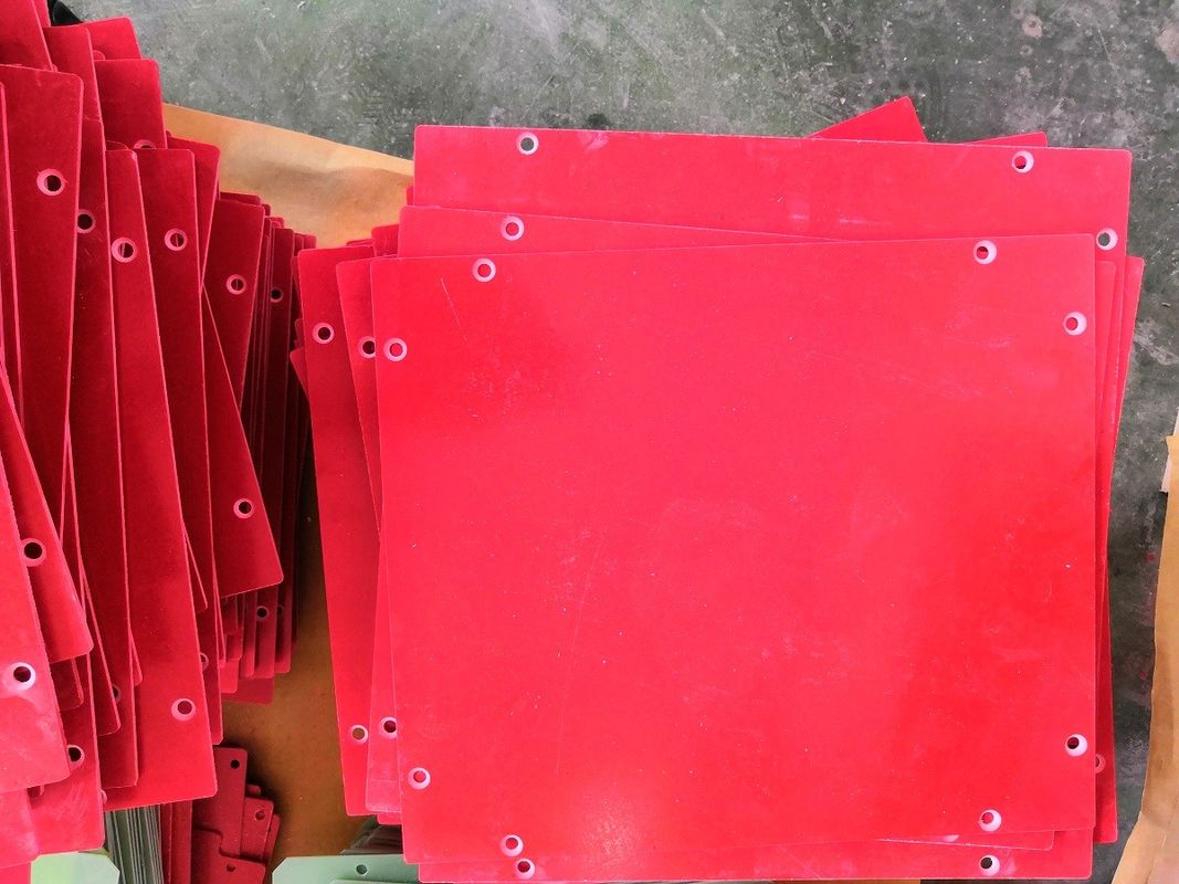 La couleur rouge GPO -3 a stratifié les pièces usinées par commande numérique par ordinateur de feuille avec l'UL identifiée